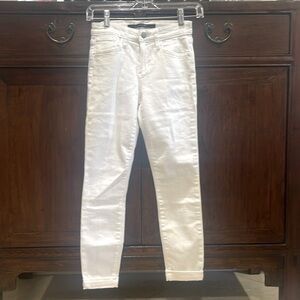 Joes white skinny jeans size 24